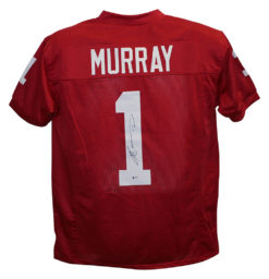 Kyler Murray Autographed/Signed Oklahoma Sooners Maroon XL Jersey BAS 24982