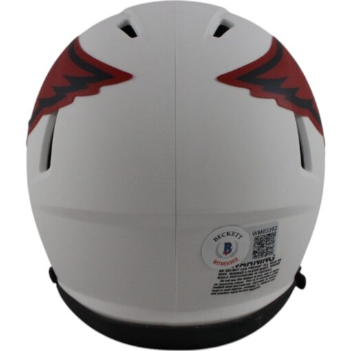 Kyler Murray Autographed/Signed Arizona Cardinals Lunar Mini Helmet Beckett Witness 49623