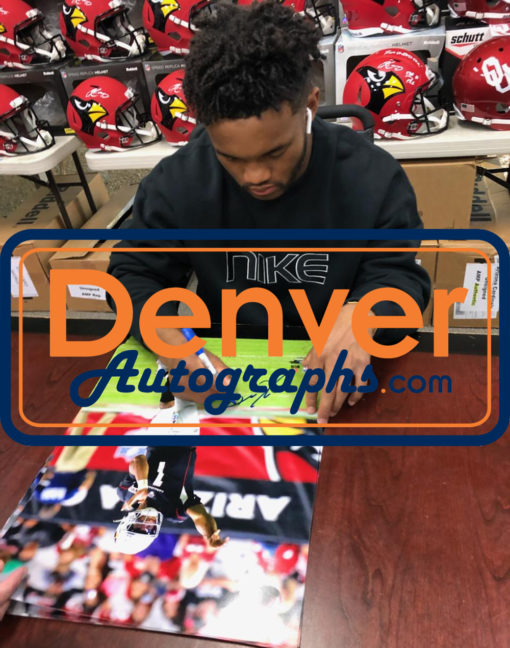 Kyler Murray Autographed/Signed Arizona Cardinals 16x20 Photo BAS 25121 PF