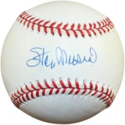 Stan Musial Autographed/Signed St Louis Cardinals OML NL Baseball Beckett 58199