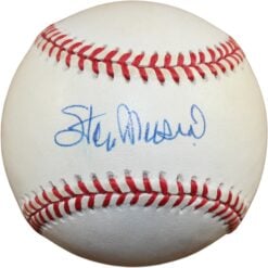 Stan Musial Autographed/Signed St Louis Cardinals OML NL Baseball Beckett 58199