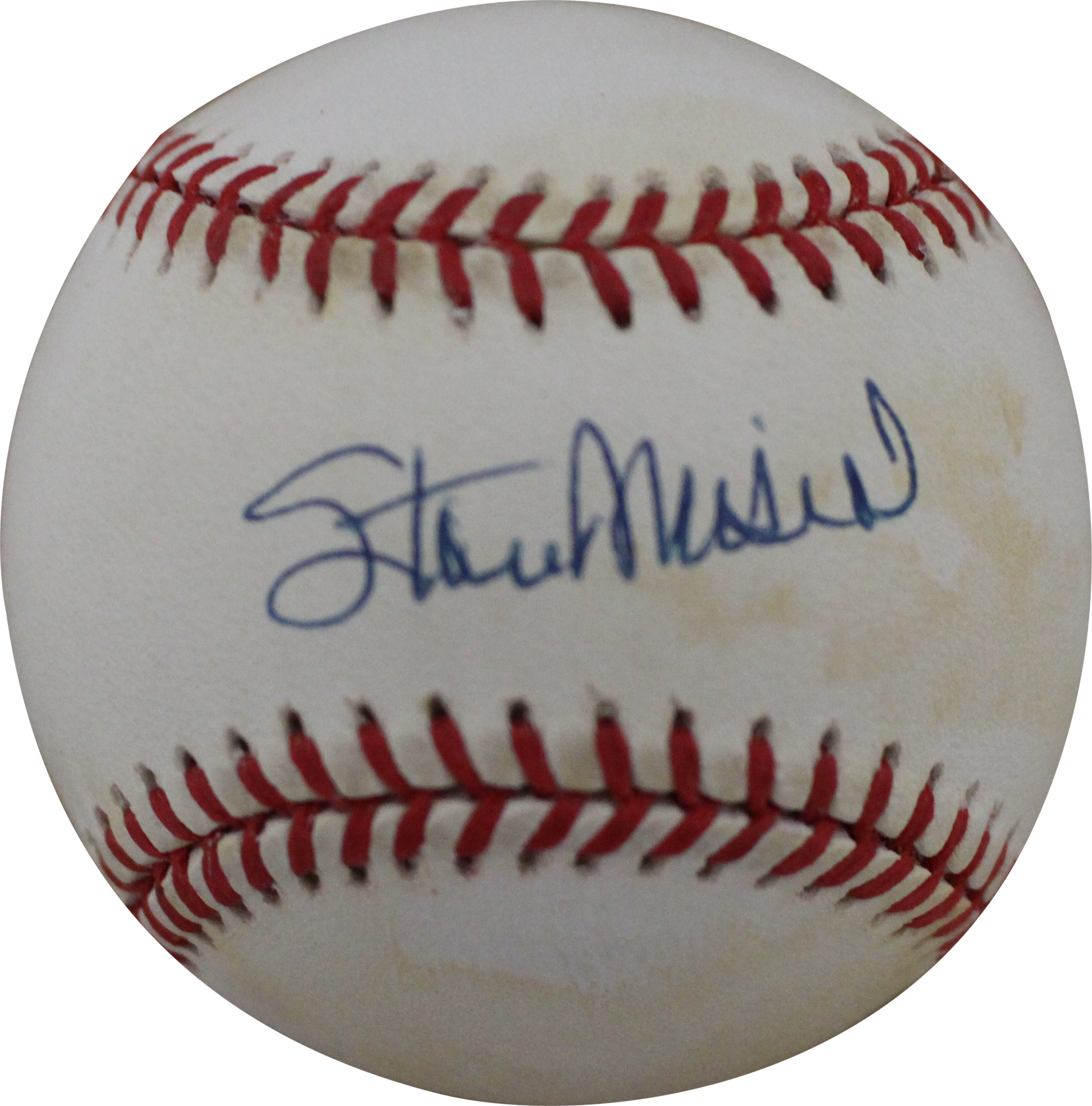 Stan Musial Autographed St Louis Cardinals National League Baseball BAS 26104