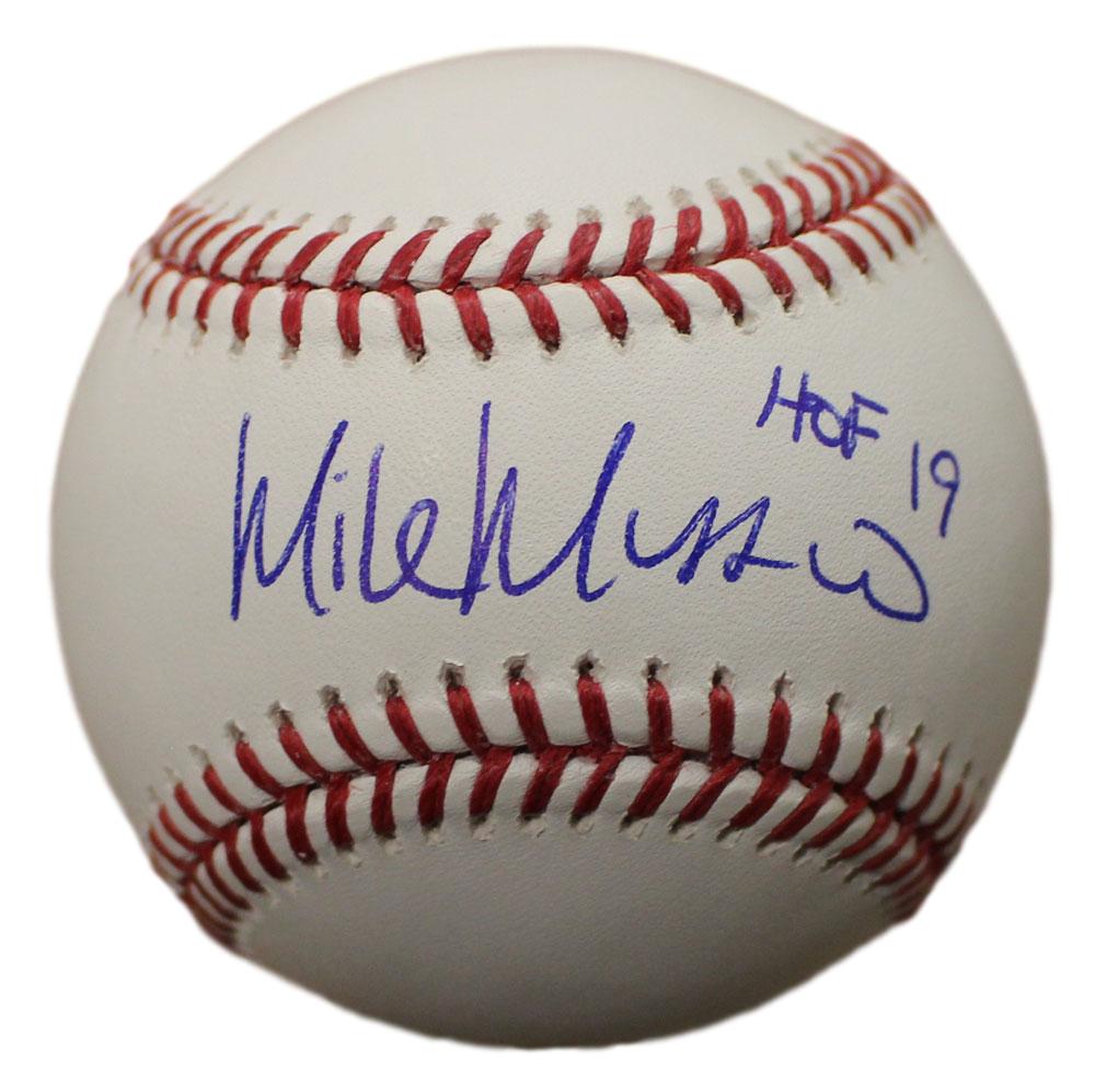 Mike Mussina Autographed/Signed Baltimore Orioles OML Baseball HOF BAS 28502