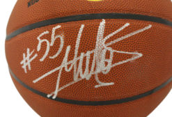 Dikembe Mutombo Autographed Denver Nuggets Basketball Beckett