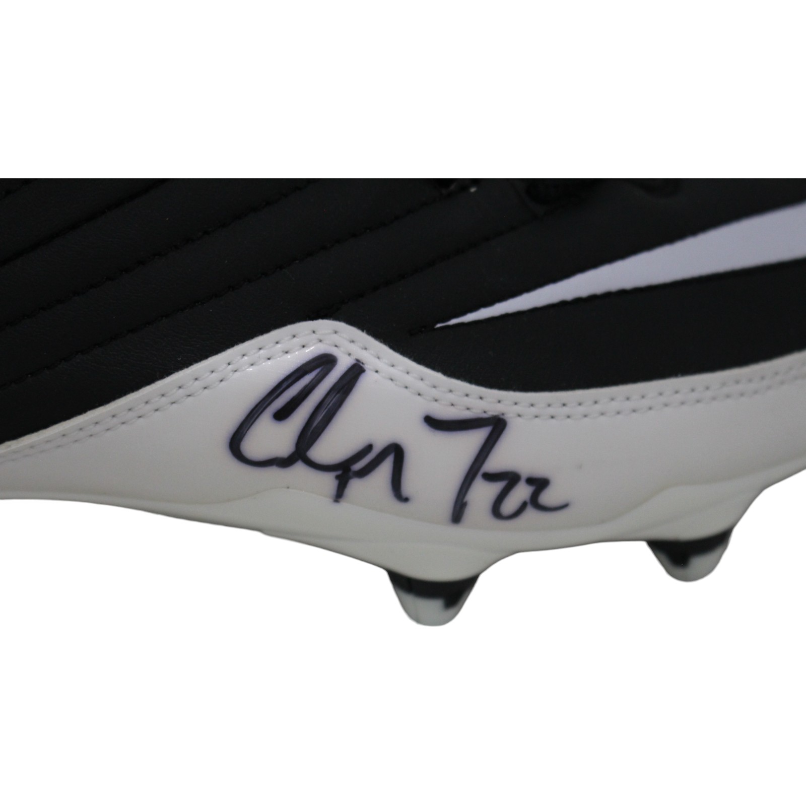 Christian McCaffrey Signed Nike Super Speed Cleats Beckett 44988