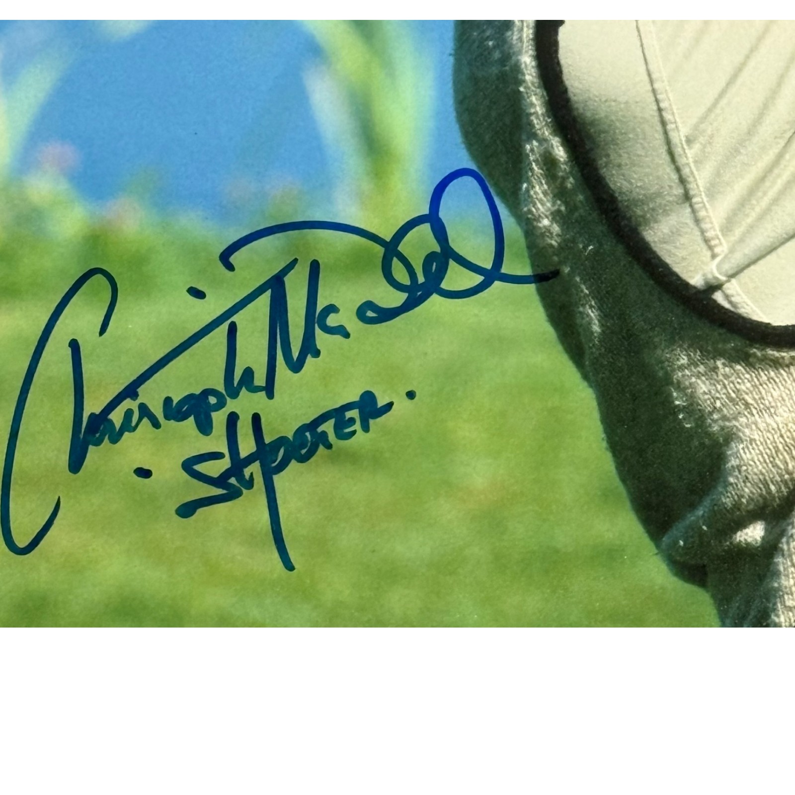 Christopher McDonald Autographed Happy Gilmore 11x14 Photo Shooter Beckett 54344