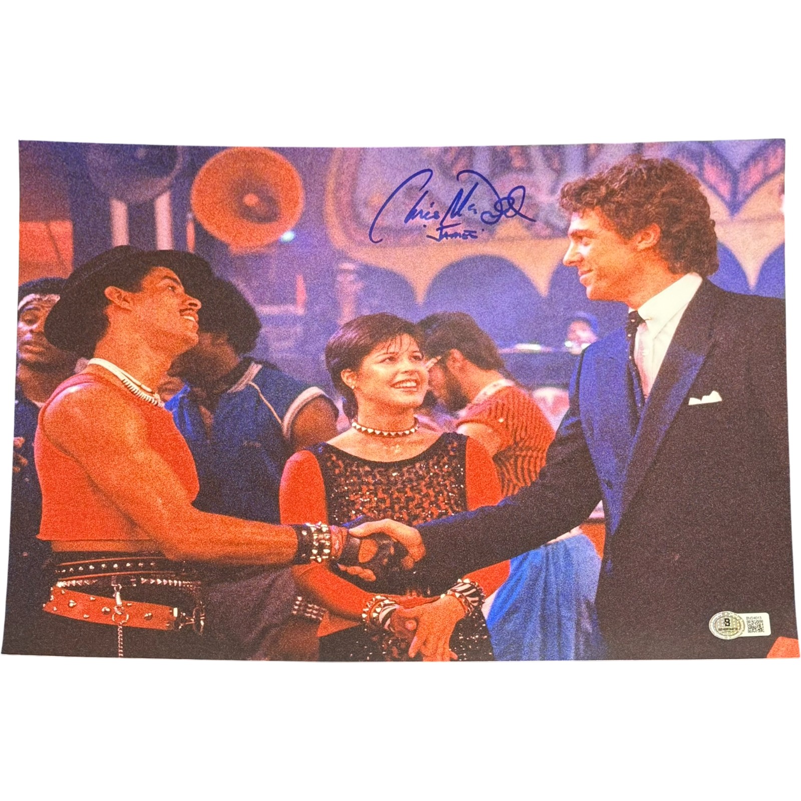 Christopher McDonald Autographed Breakin' 11x14 Photo James Beckett 54342