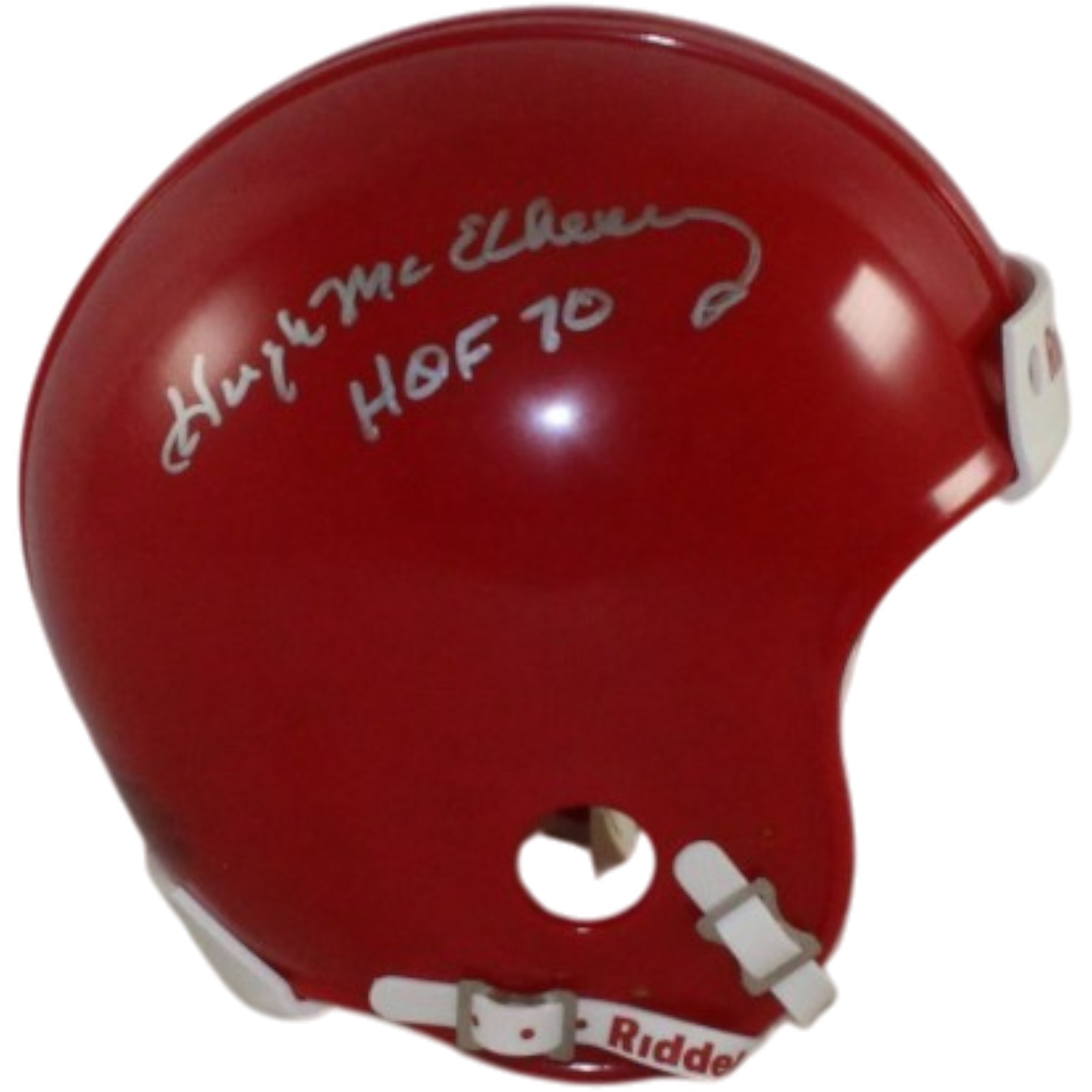 Hugh McElhenny Signed San Francisco 49ers Mini Helmet No Facemask Beckett 57173