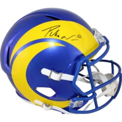 Puka Nacua Autographed Los Angeles Rams F/S Helmet Fanatics 51297