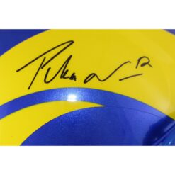 Puka Nacua Autographed Los Angeles Rams F/S Helmet Fanatics 51297