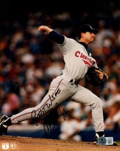 Charles Nagy Autographed Cleveland Indians 8x10 Photo Best Wishes Beckett 56646