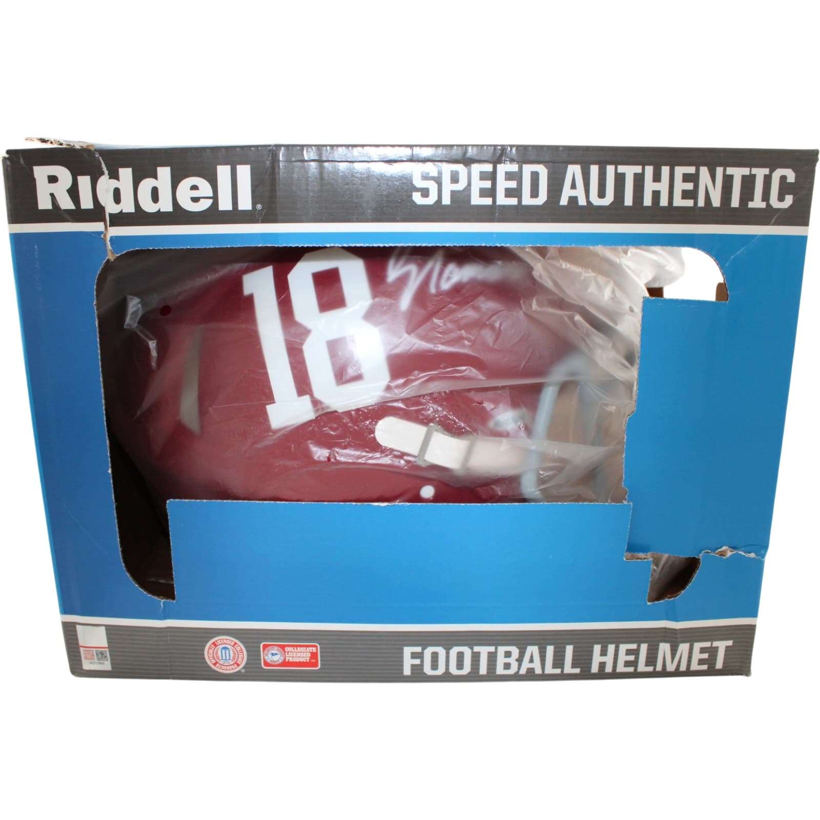 Joe Namath Autographed Alabama Crimson Tide Helmet Proline Beckett Witness 58898 6 Joe Namath Autographed Alabama Crimson Tide Helmet Proline Beckett Witness 58898