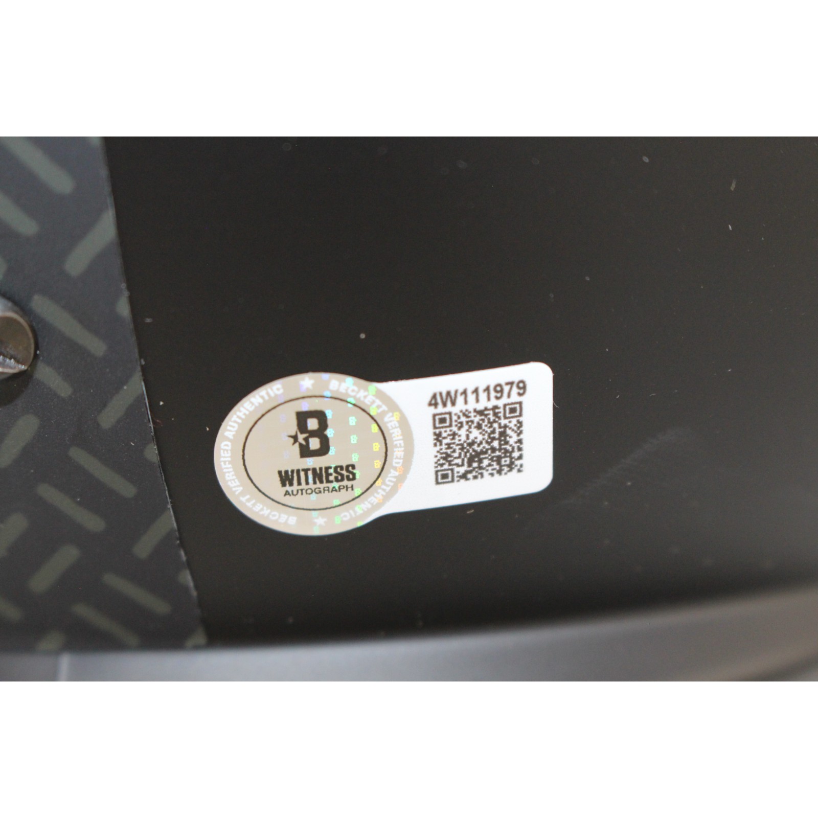 Joe Namath Autographed New York Jets F/S Rivalries Helmet Beckett Witness 53363 4 Joe Namath Autographed New York Jets F/S Rivalries Helmet Beckett Witness 53363