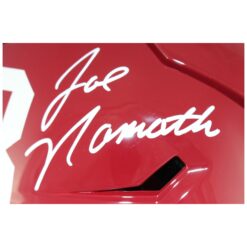 Joe Namath Autographed Alabama Crimson Tide SpeedFlex Helmet Beckett WIT 53374