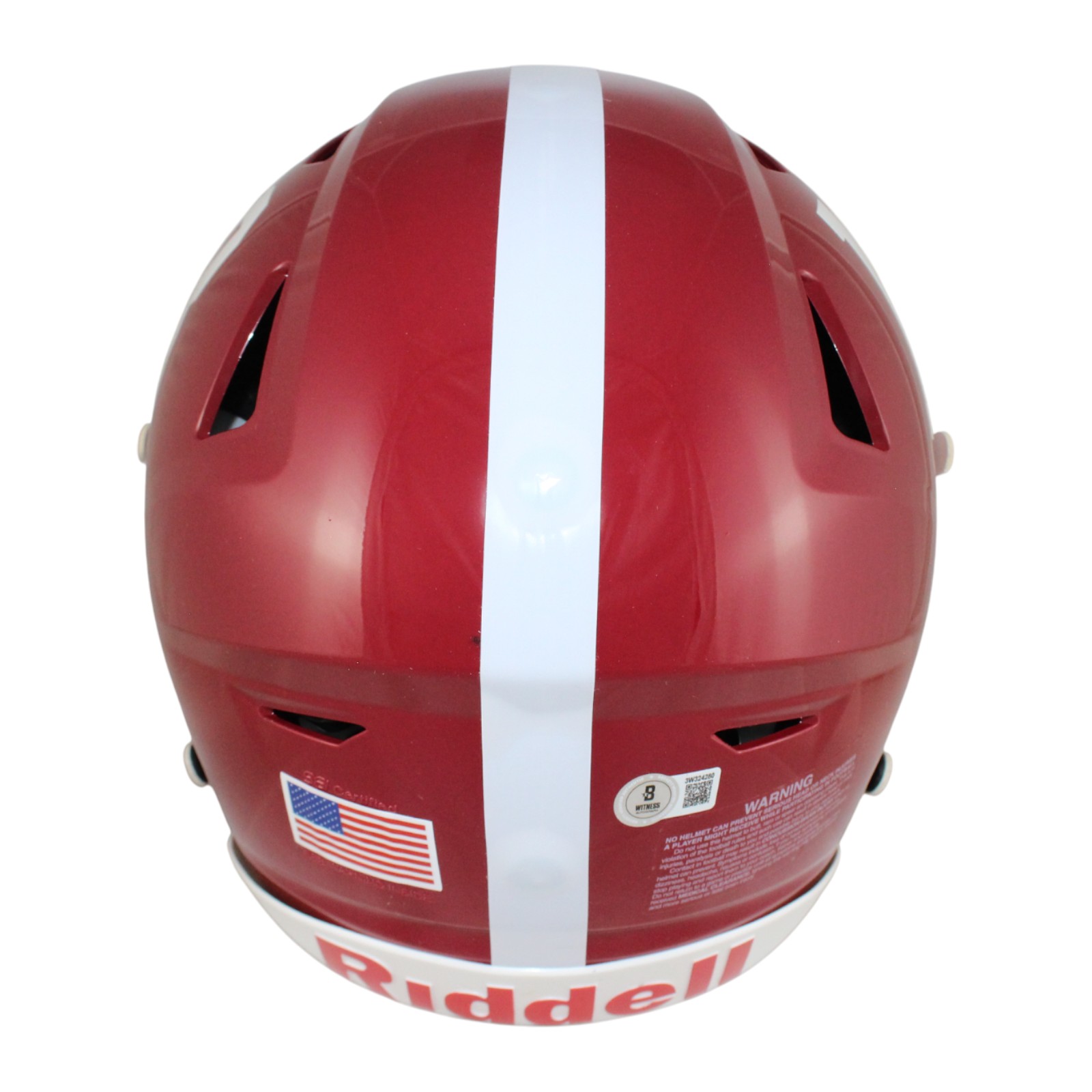 Joe Namath Autographed Alabama Crimson Tide SpeedFlex Helmet Beckett WIT 53374 4 Joe Namath Autographed Alabama Crimson Tide SpeedFlex Helmet Beckett WIT 53374