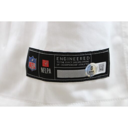 Joe Namath Autographed New York Jets White Nike Classic XL Jersey Beckett 48617