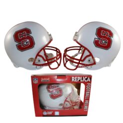 North Carolina State Wolfpack VSR4 F/S Replica Riddell Helmet New in Box 56611