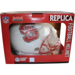North Carolina State Wolfpack VSR4 F/S Replica Riddell Helmet New in Box 56611