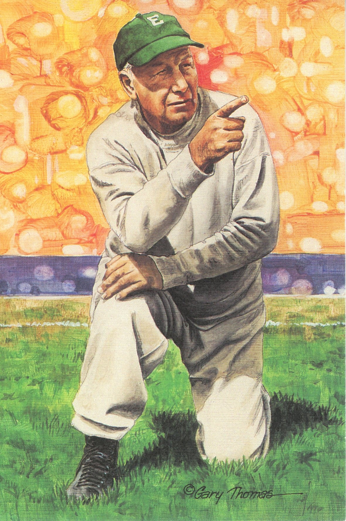 Earle "Greasy" Neale Philadelphia Eagles Goal Line Art Card #82 LE /5000 58124