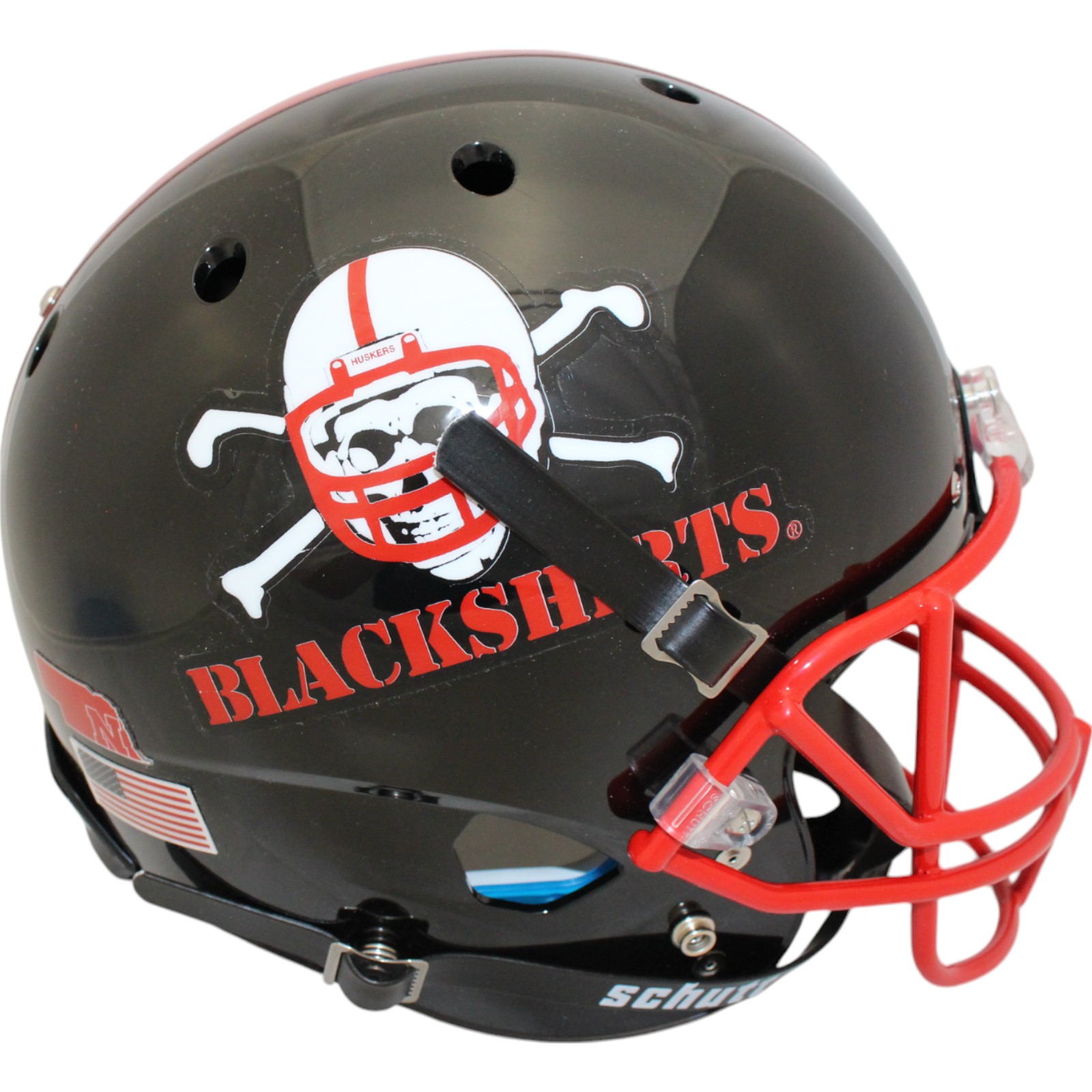 Nebraska Cornhuskers Blackshirts Full Size Replica Helmet New In Box 48177