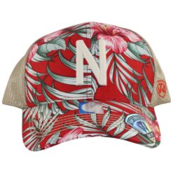 Nebraska Cornhuskers Floral Shore Stretch One-Fit Hat 56031