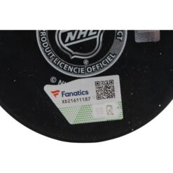 Martin Necas Autographed/Signed Colorado Avalanche Logo Puck Fanatics 49785