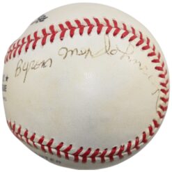 Double Duty Radclif Wilmer Fields +Johnson Signed Negro League NL Ball JSA 55948