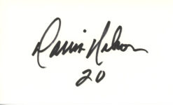 Darrin Nelson Autographed Minnesota Vikings Index Card Beckett 45357
