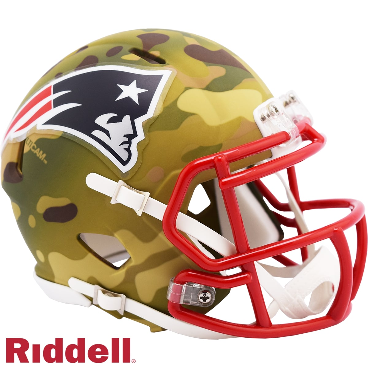 New England Patriots Riddell New In Box Limited Edition Camo Mini Helmet 39611 1 New England Patriots Riddell New In Box Limited Edition Camo Mini Helmet 39611