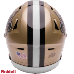 New Orleans Saints Riddell Mid-Size Midi Helmet New In Box 54086