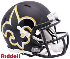 New Orleans Saints AMP Speed Mini Helmet New In Box 25770
