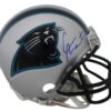 Cam Newton Autographed/Signed Carolina Panthers Mini Helmet JSA 24650