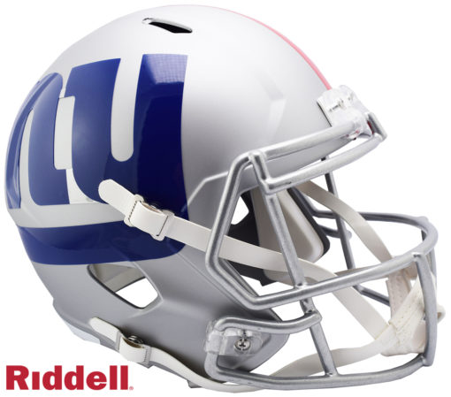 New York Giants Full Size AMP Speed Replica Helmet New In Box 10394
