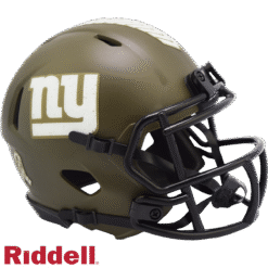 New York Giants Riddell New In Box 2022 Salute to Service Mini Helmet 35191