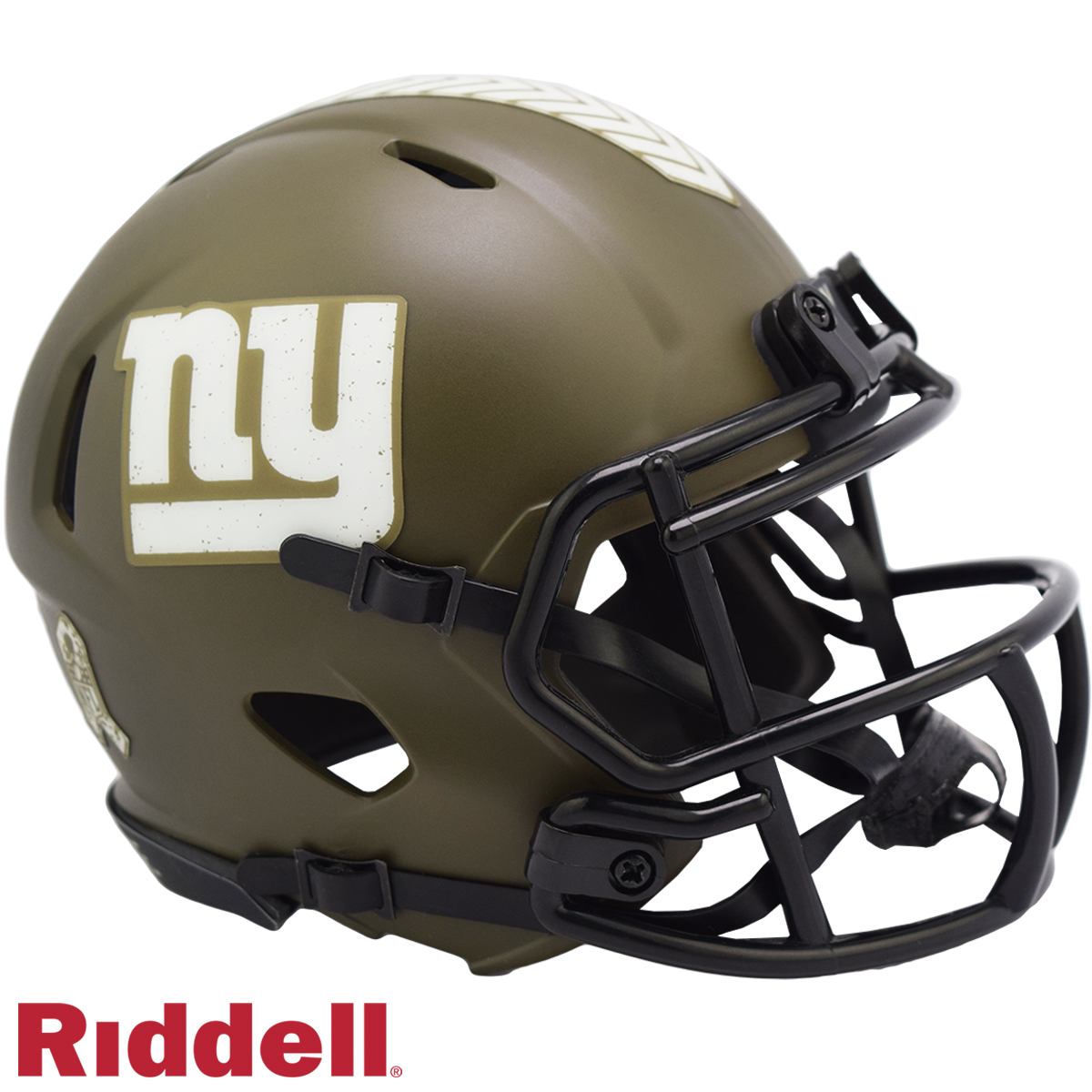 New York Giants Riddell New In Box 2022 Salute to Service Mini Helmet 35191