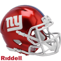 New York Giants Flash Speed Mini Helmet Riddell New In Box 30732