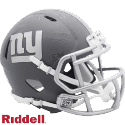 New York Giants Slate Riddell Mini Helmet New In Box 42137