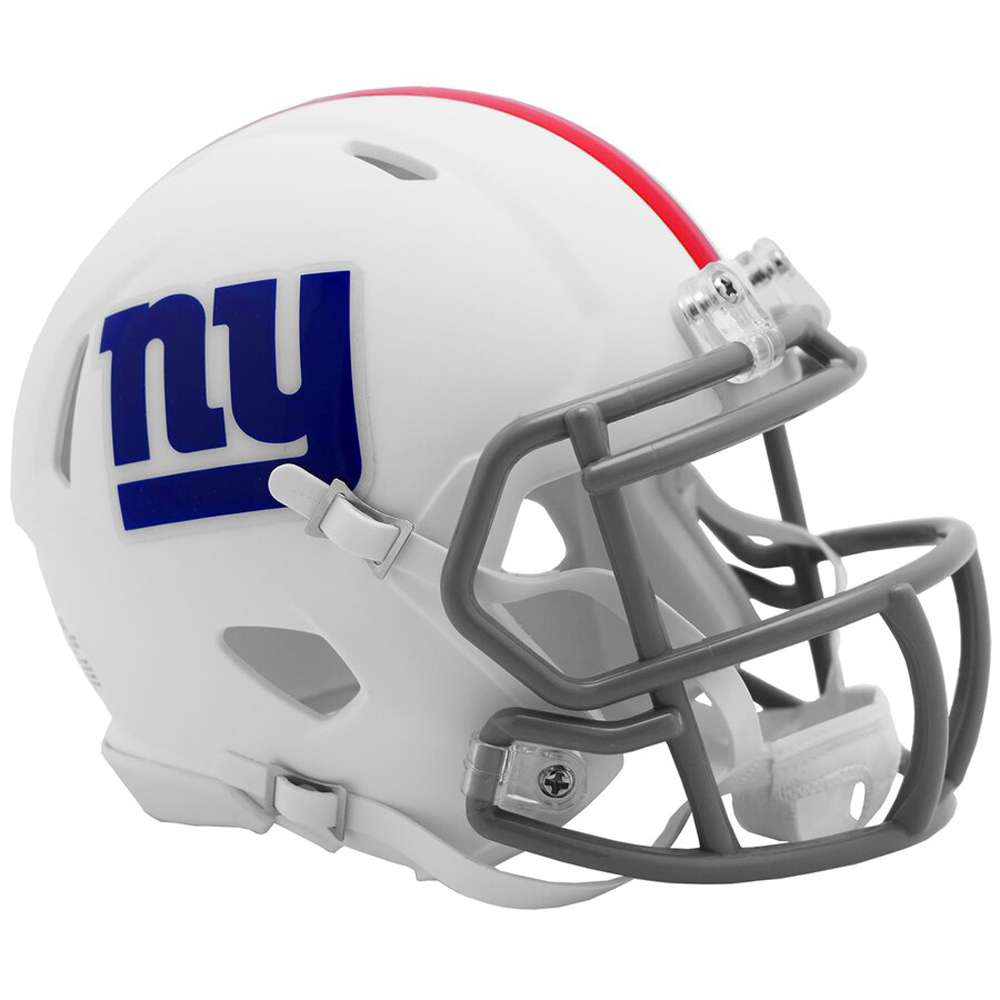 New York Giants White Matte Speed Mini Helmet New In Box 25502