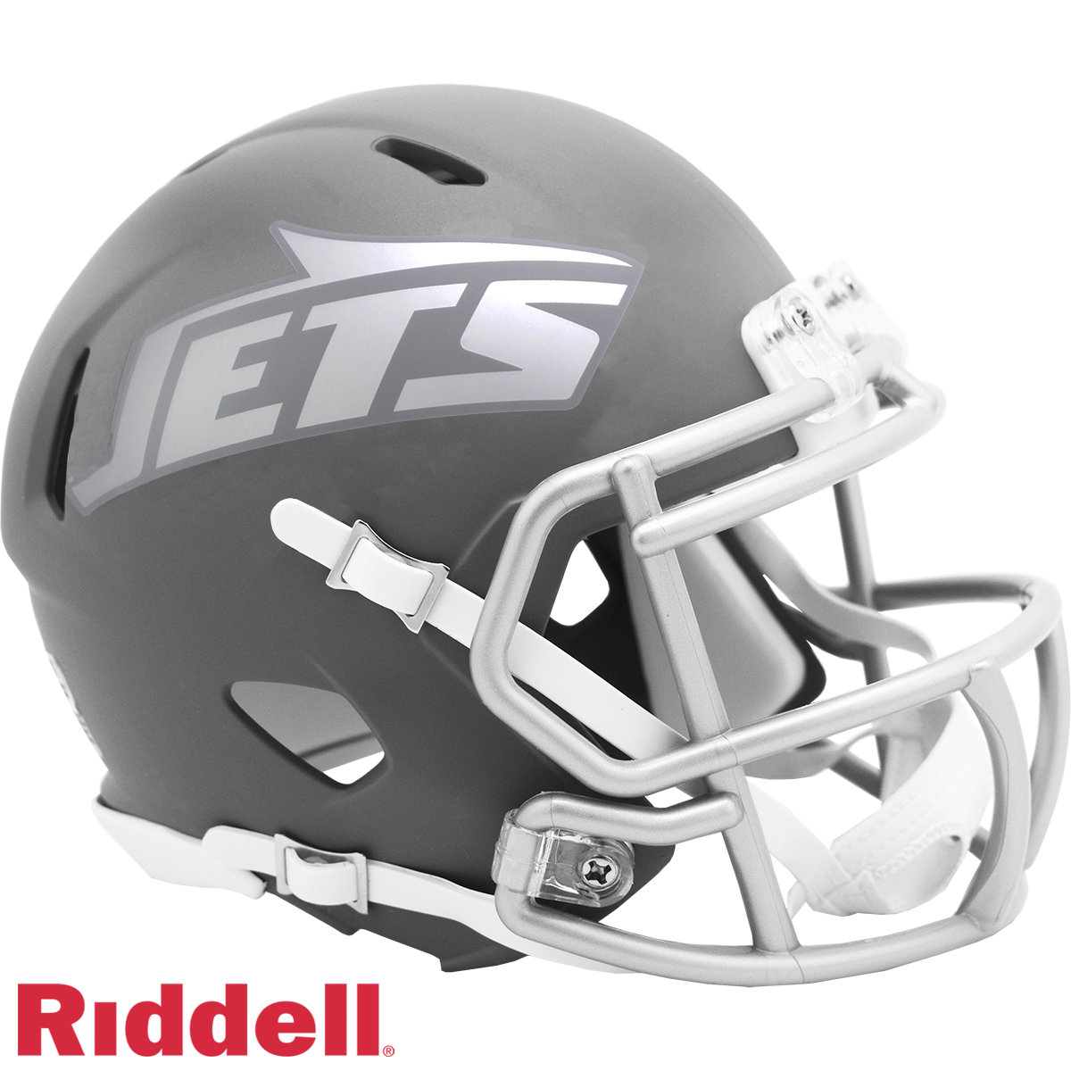 New York Jets Slate Riddell Mini Helmet New In Box 42138
