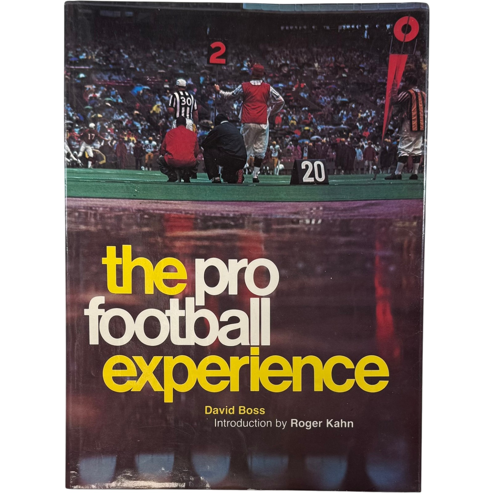 The Pro Football Experience Collectible Hardcover NFL Book by David Boss 56238