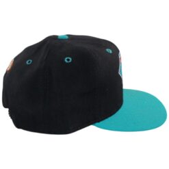 NFL Vintage 75th Anniversary Teal Black New Era Snapback Hat 56016