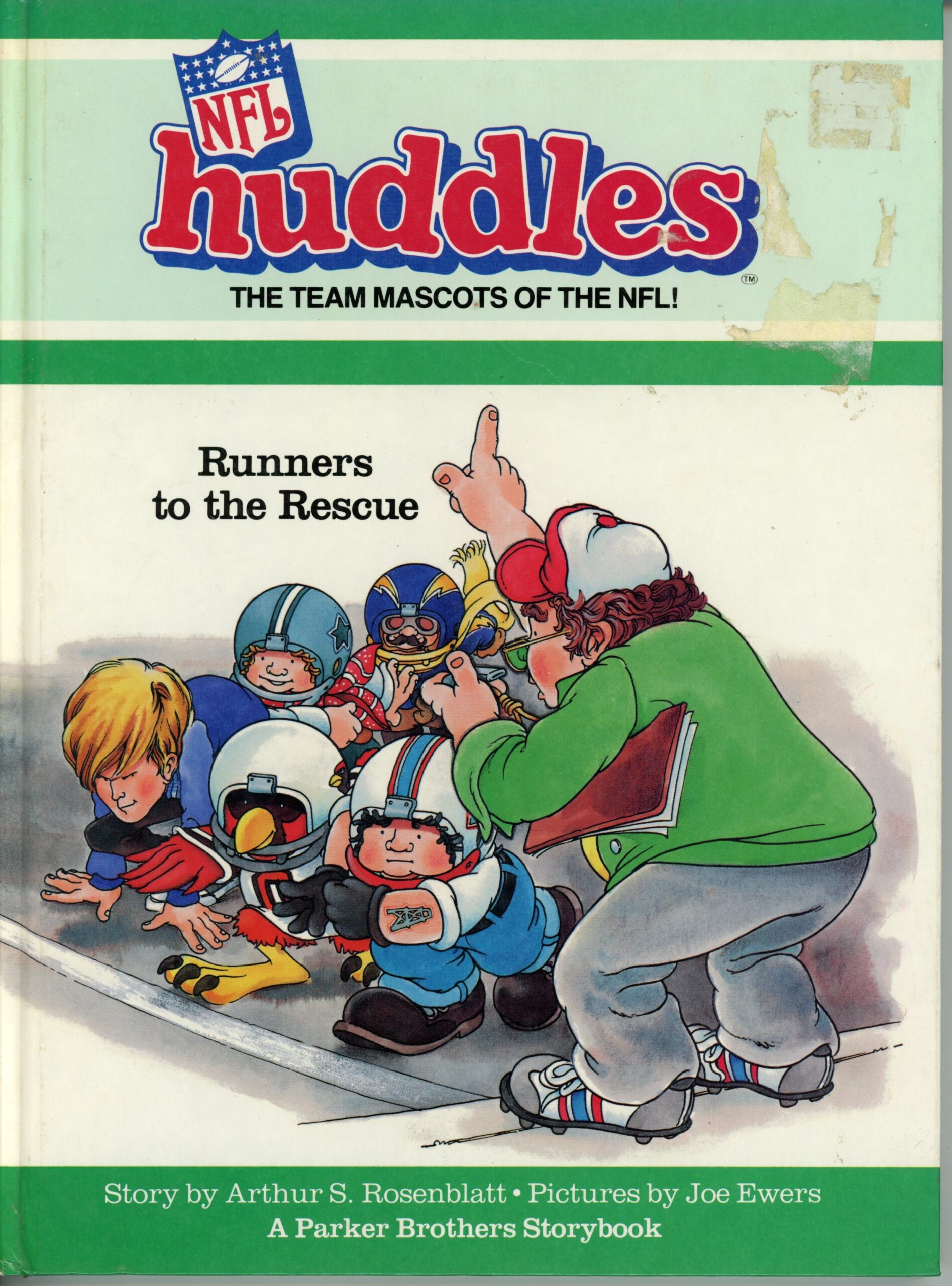 NFL Huddles Runners To The Rescue Parker Brothers Book 55908