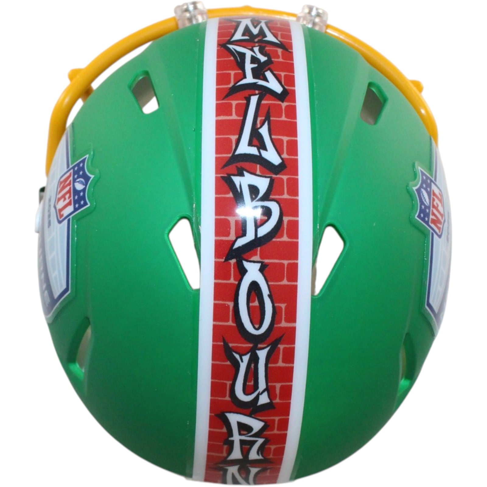 San Francisco 49ers Los Angeles Rams Melbourne 2026 Game NFL Mini Helmet 58253 7 San Francisco 49ers Los Angeles Rams Melbourne 2026 Game NFL Mini Helmet 58253
