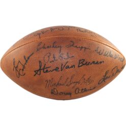 Dawson Csonka Van Buren +13 Autographed Wilson Rozelle NFL Football JSA 56051