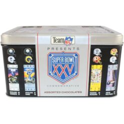 Limited Edition Super Bowl XXV Commemorative Tin 1990 NFL New Sealed 51507