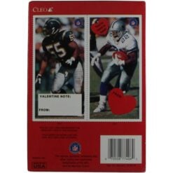 NFL Quarterback Club 34 Vintage 1996 Cleo Valentines Trading Cards Box 57477