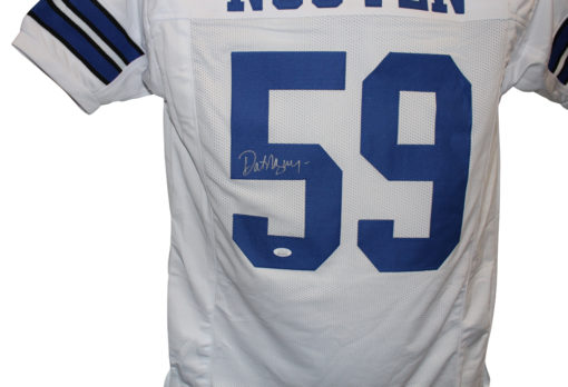 Dat Nguyen Autographed/Signed Dallas Cowboys White XL Jersey JSA 24991
