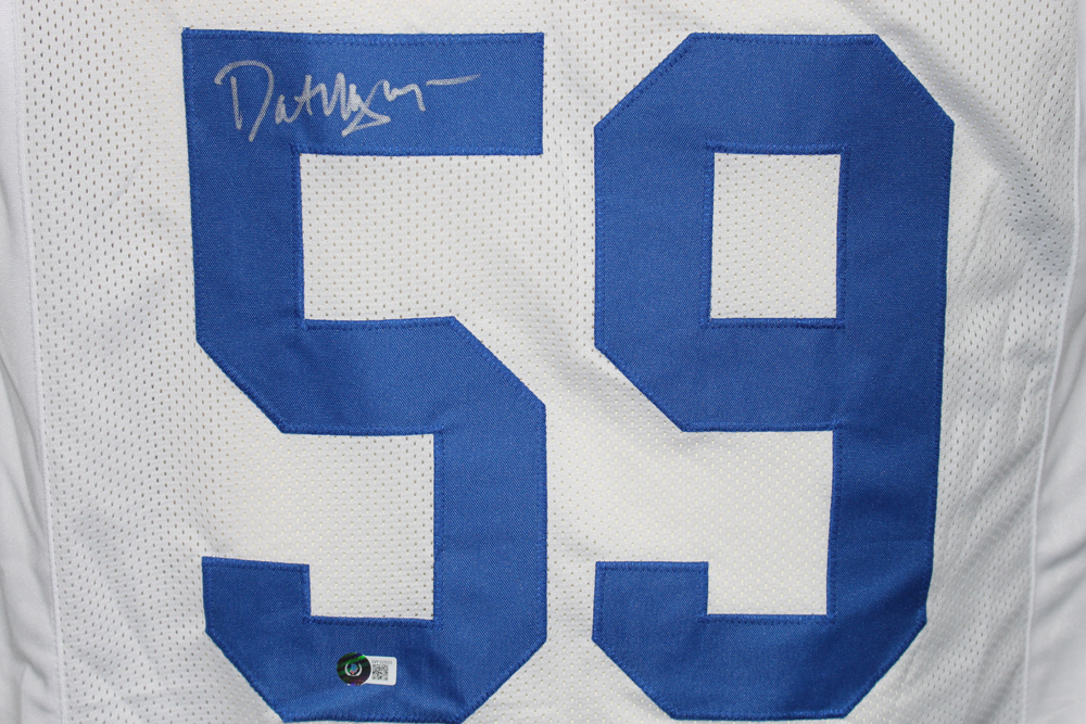 Dat Nguyen Autographed/Signed Pro Style White XL Jersey Beckett
