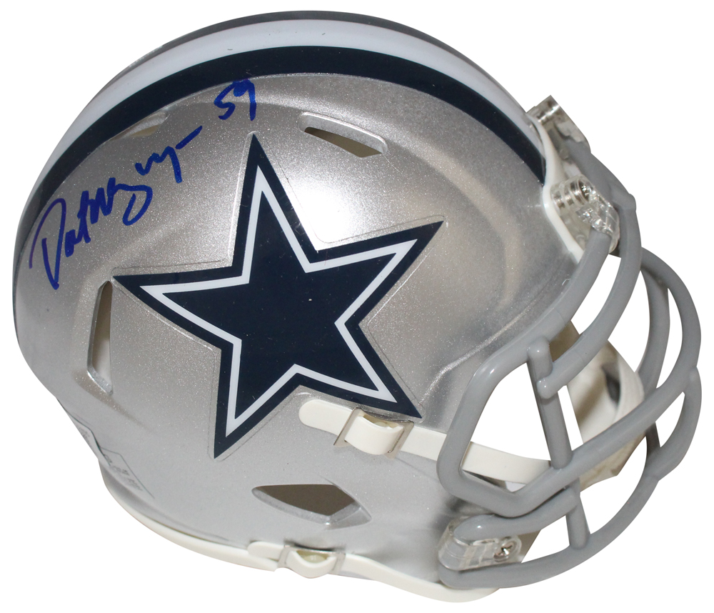 Dat Nguyen Autographed/Signed Dallas Cowboys Spd Mini Helmet Beckett