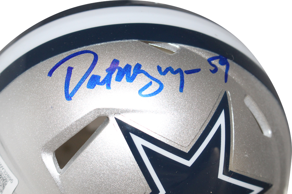 Dat Nguyen Autographed/Signed Dallas Cowboys Spd Mini Helmet Beckett